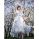 Miss Point Through Your Bloom Vintage Bridal Long One Piece(Reservation/Full Payment Without Shipping)